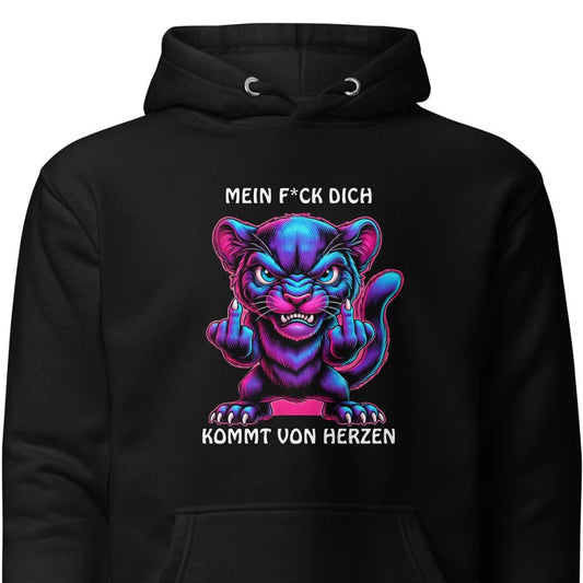 Furia – Mein F*ck Dich kommt von Herzen - Unisex Hoodie