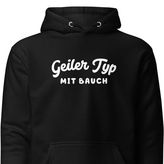 Geiler Typ mit Bauch - Hoodie