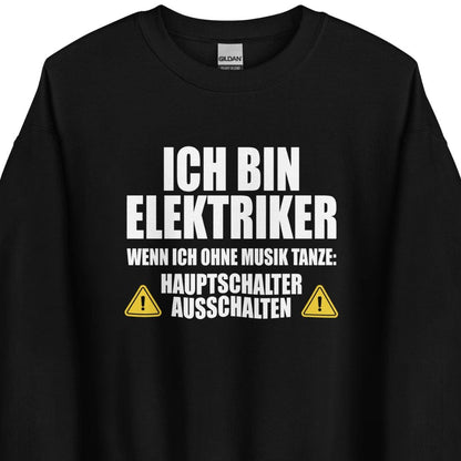 Ich bin Elektriker – Hauptschalter ausschalten – Sweater