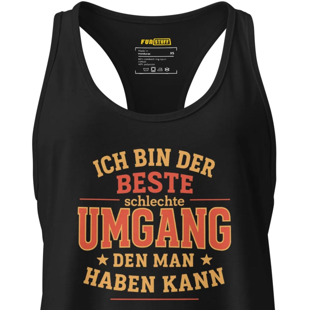 I'm the best bad company | Women's tank top