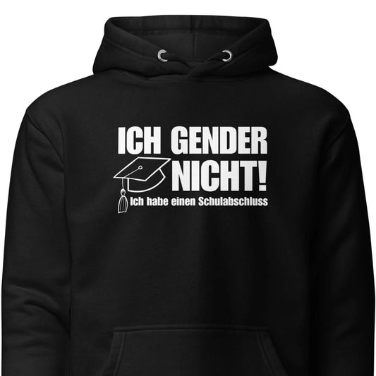 Ich gender nicht - Unisex Hoodie