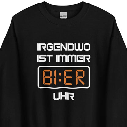 Irgendwo ist immer Bier Uhr – Sweater