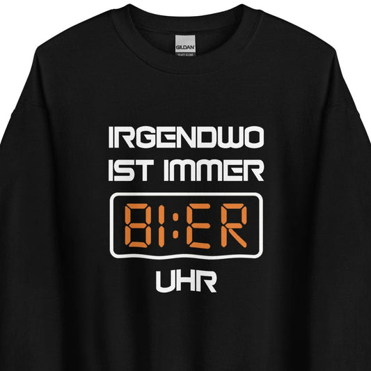 Irgendwo ist immer Bier Uhr – Sweater