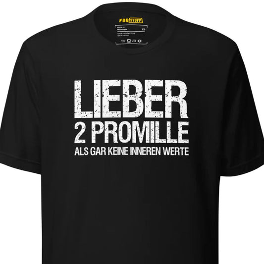 2 Promille - Unisex-T-Shirt
