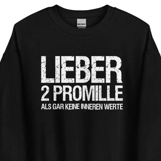 2 Promille - Unisex-Pullover