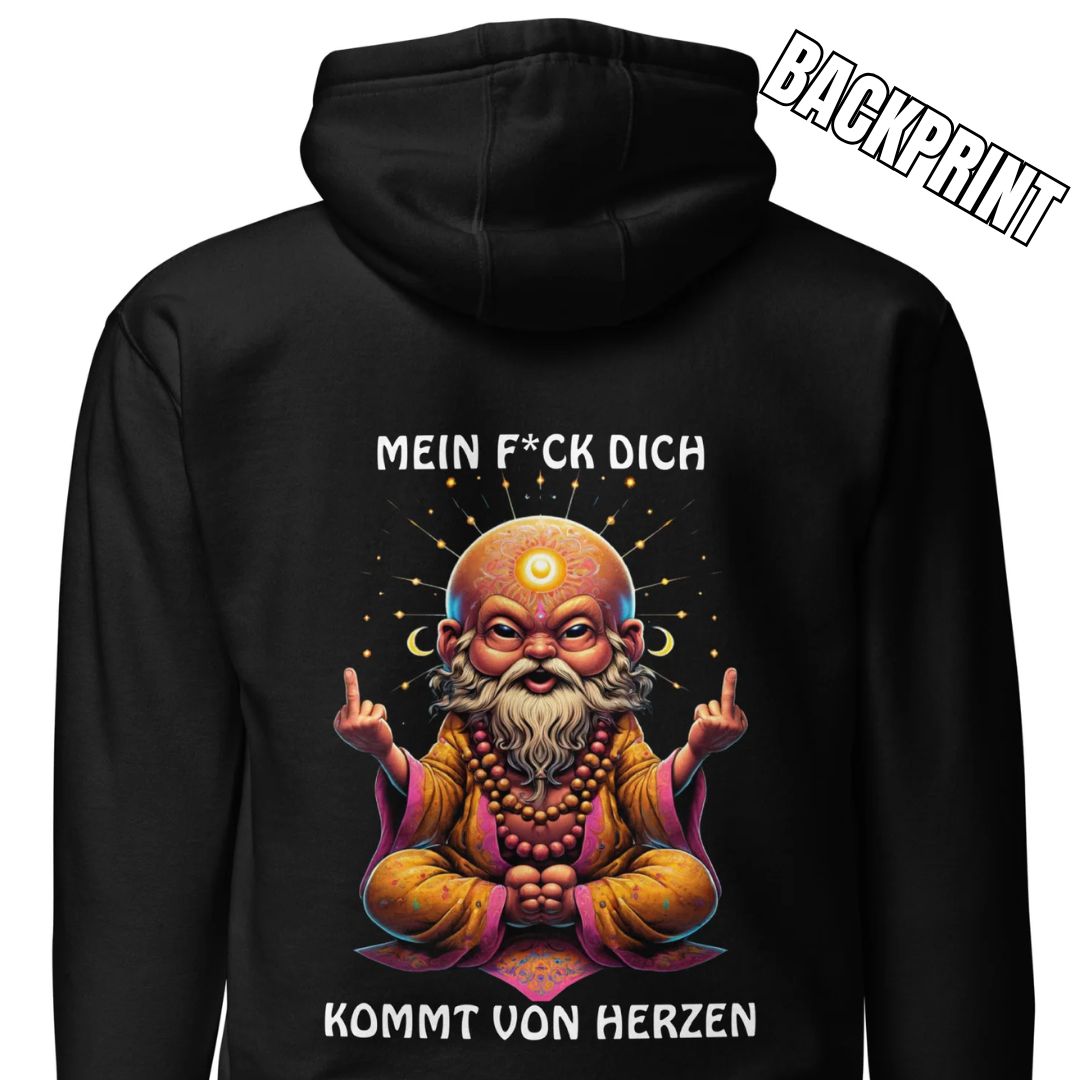 „Mein F*ck Dich kommt von Herzen“ – Erleuchteter™ Hoodie