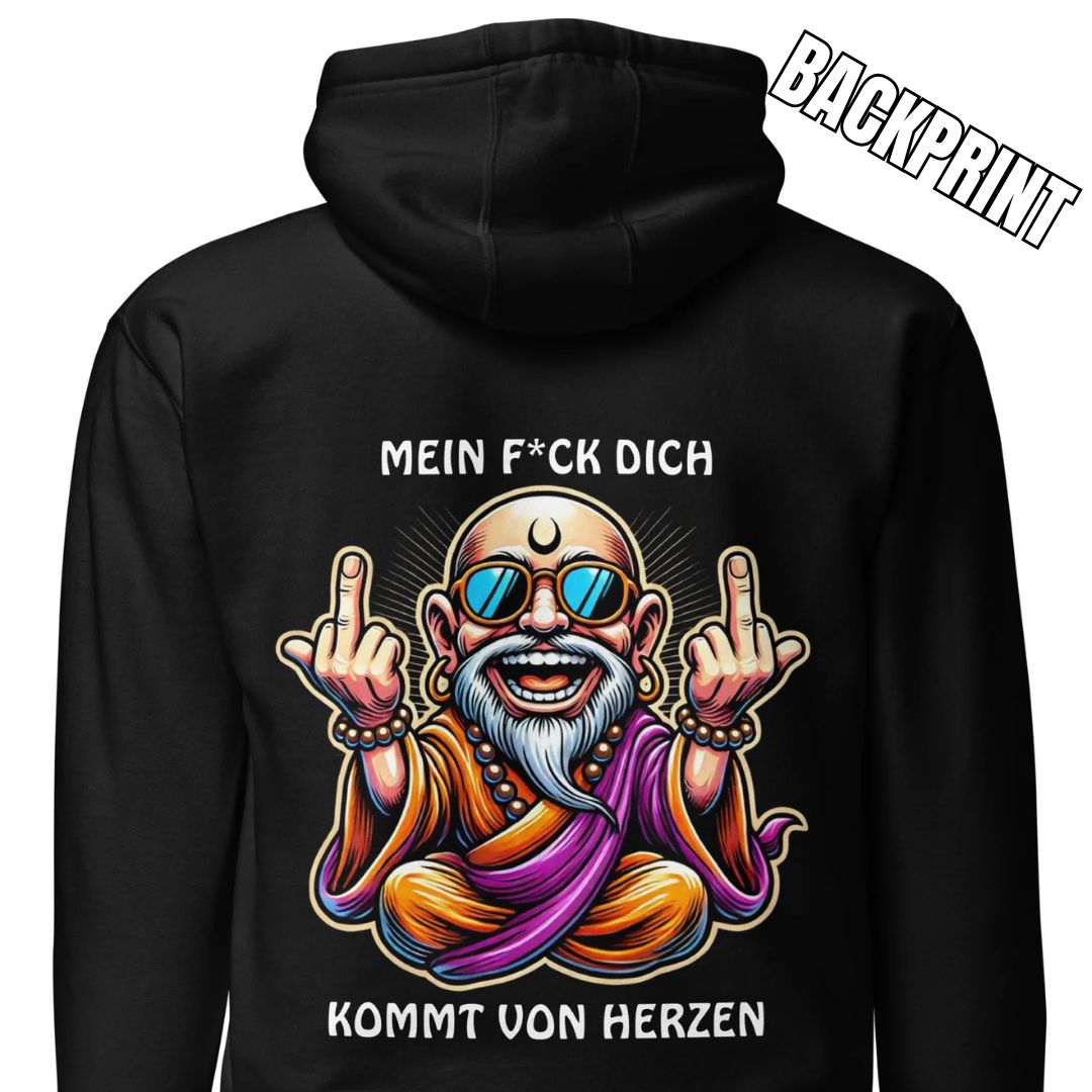 „Mein F*ck Dich kommt von Herzen“ – Guru ZENsation™ Hoodie