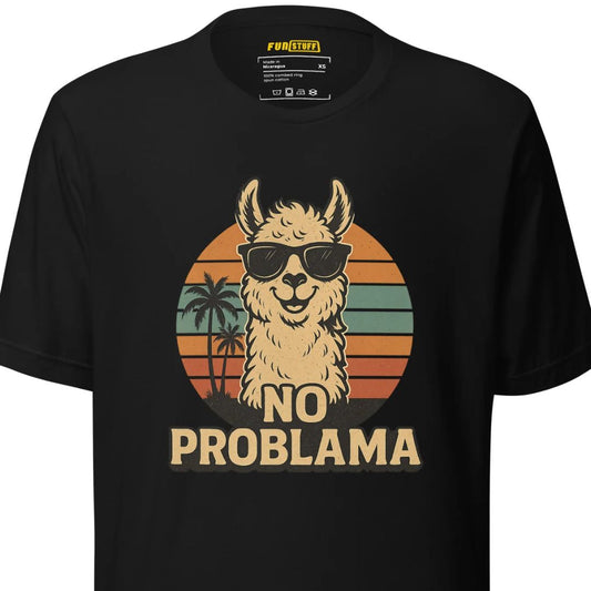 No Problama – Lässig wie ein Lama – Unisex T-Shirt