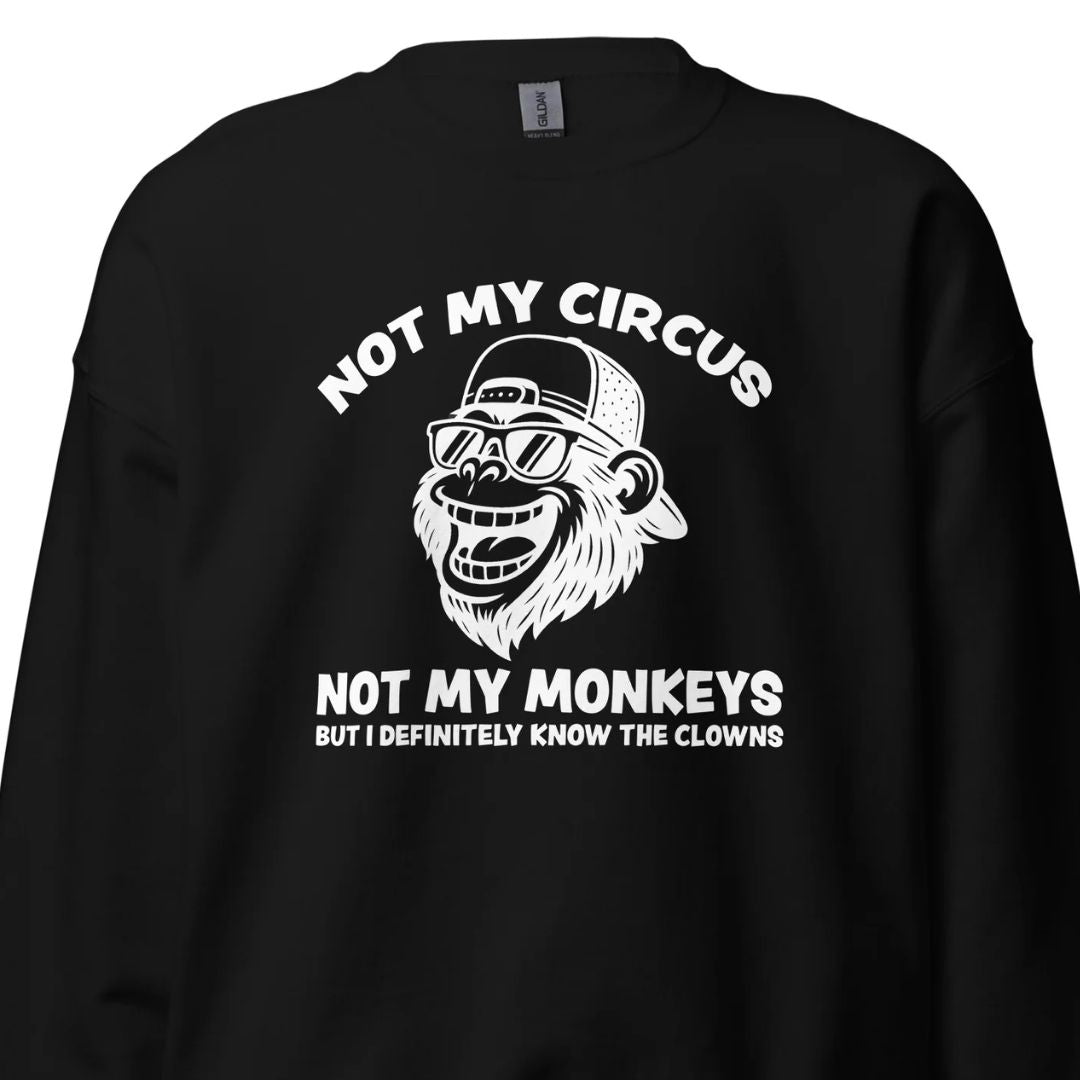 Not My Circus Not My Monkeys – Unisex Sweater