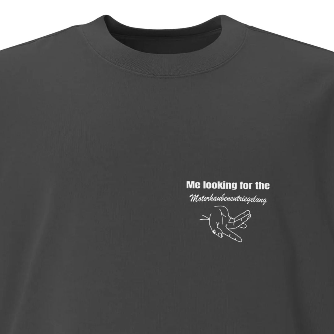 Oversized T-Shirt “Bonnet Release” – Chest Logo & XL Back Print