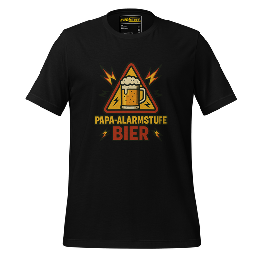 Papa-Alarmstufe Bier - Shirt