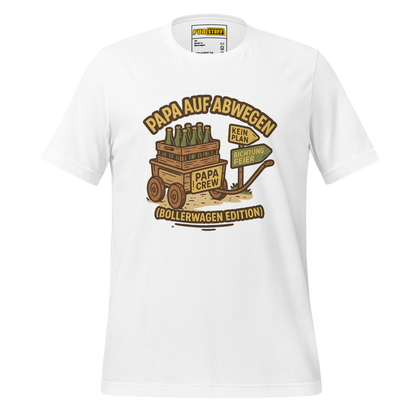 Papa auf Abwegen (Bollerwagen Edition) - Shirt