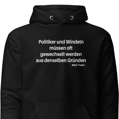 Politiker und Windeln – Hoodie
