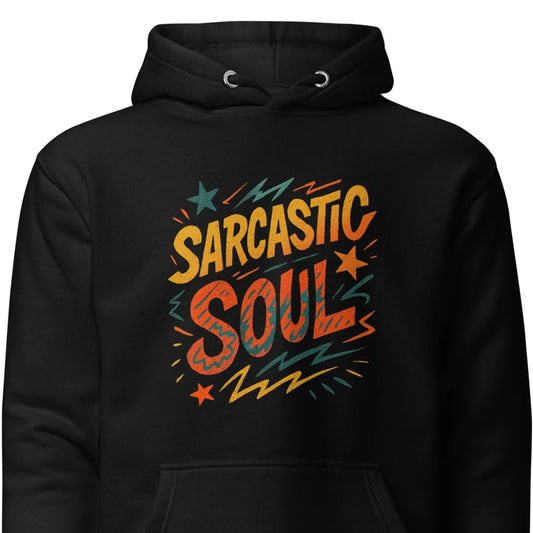 Sarcastic Soul Retro – Unisex Hoodie