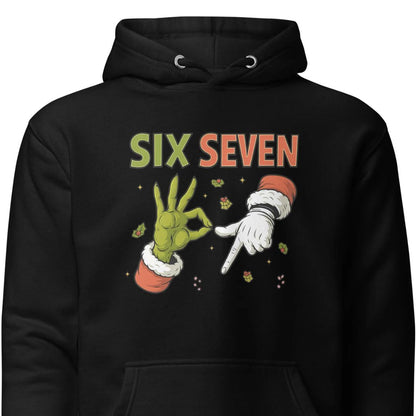 Six Seven – Christmas Meme Edition – Unisex Hoodie
