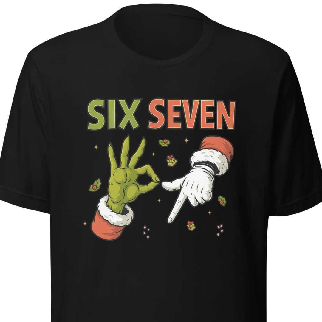 Six Seven – Christmas Meme Edition – Unisex T-Shirt