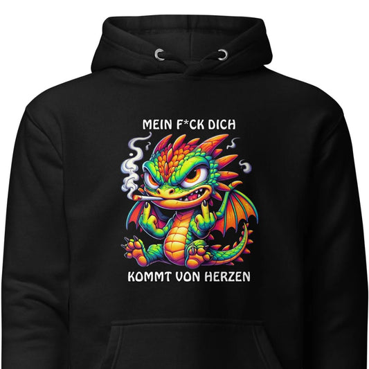 Smoko – Mein F*ck Dich kommt von Herzen - Unisex Hoodie