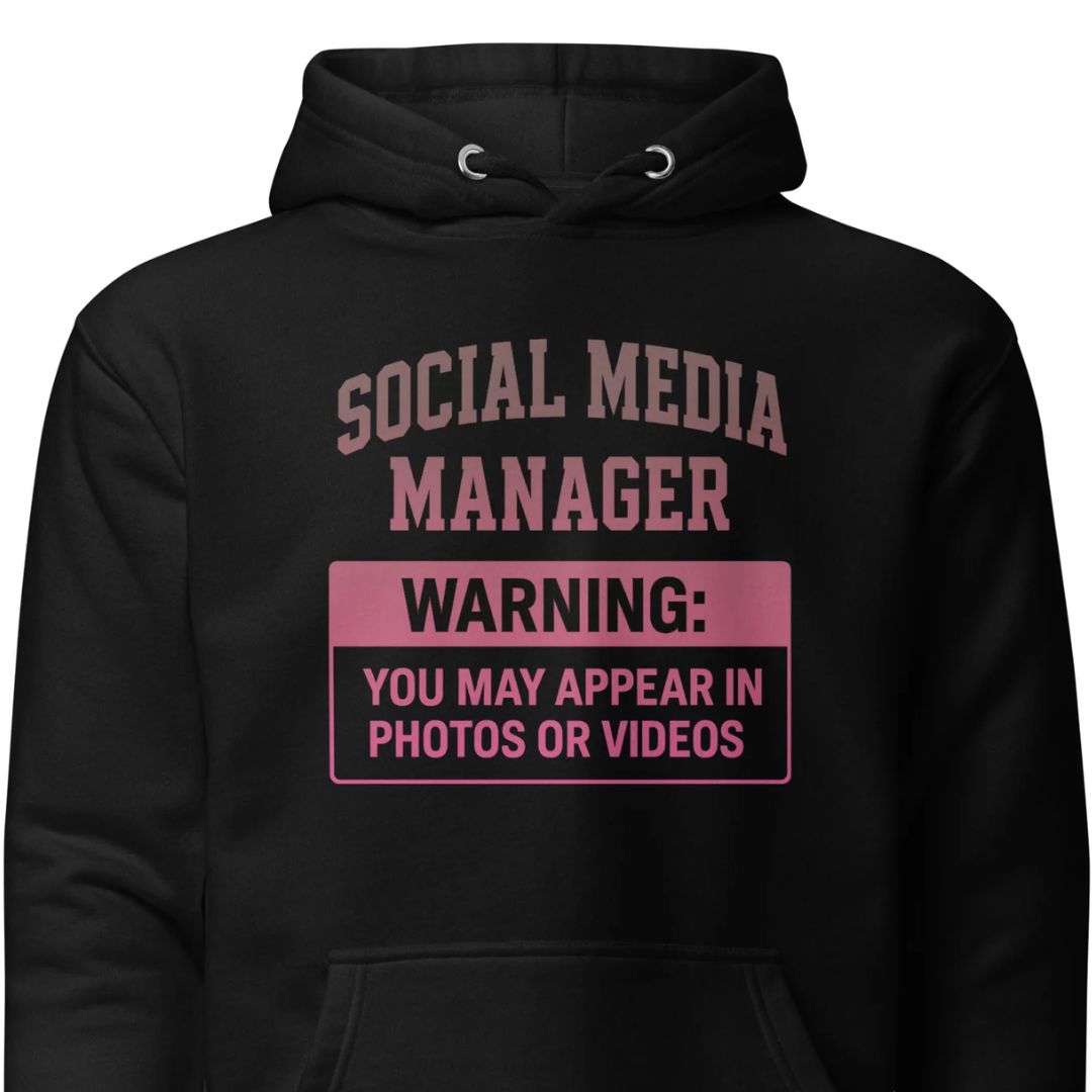 Social Media Manager - Unisex Hoodie