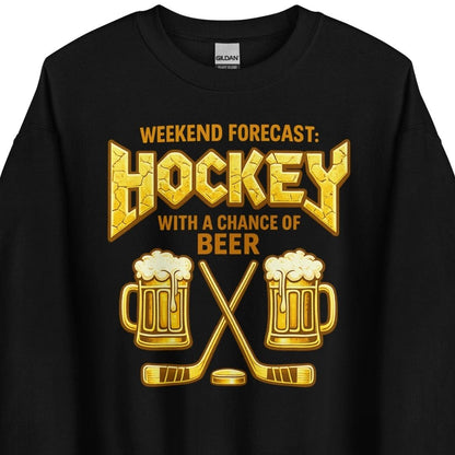 Weekend Forecast: Hockey with a Chance of Beer – Unisex Sweater