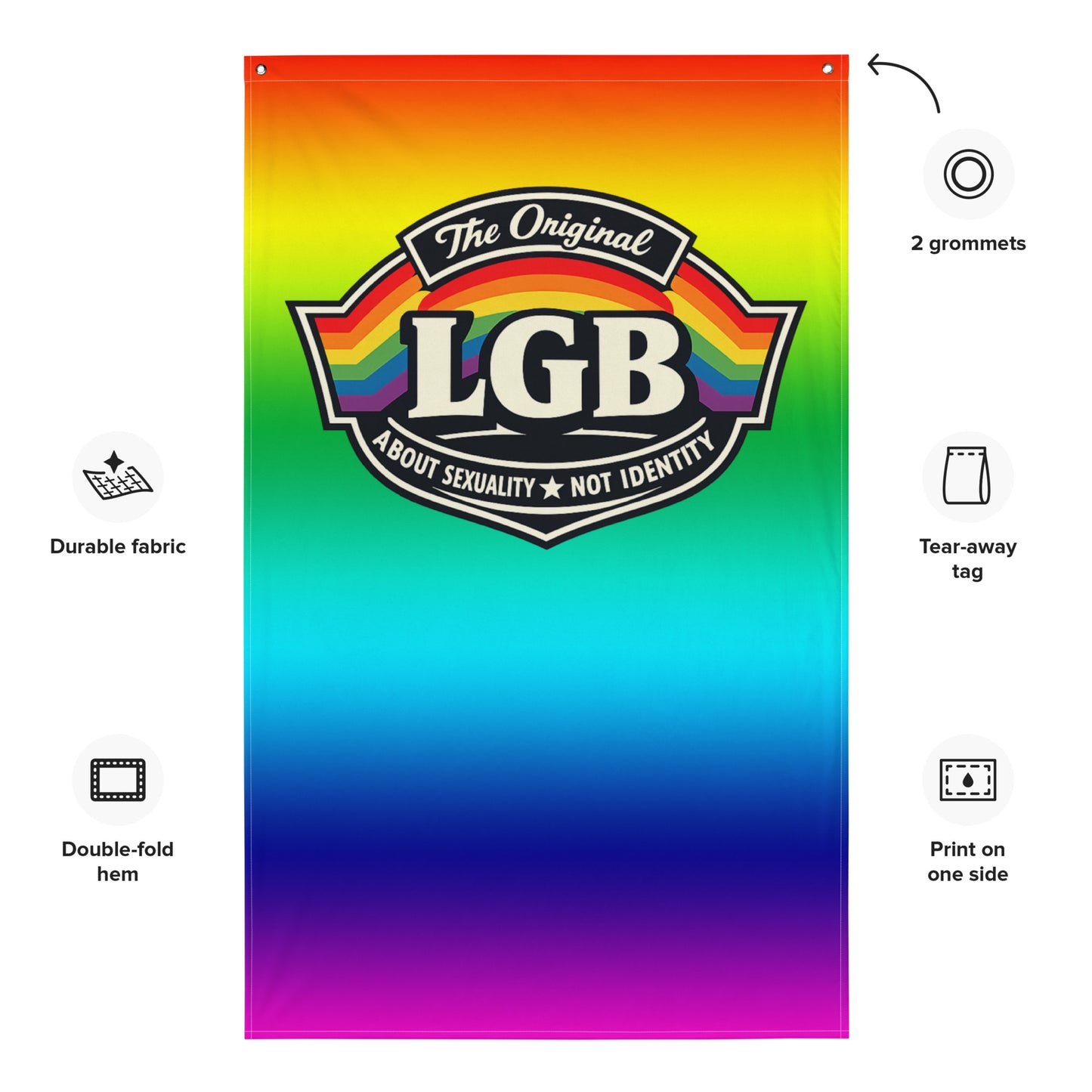 LGB – The Original – Statement Fahne