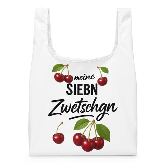 Meine Siebn Zwetschgn - Einkaufsbeutel