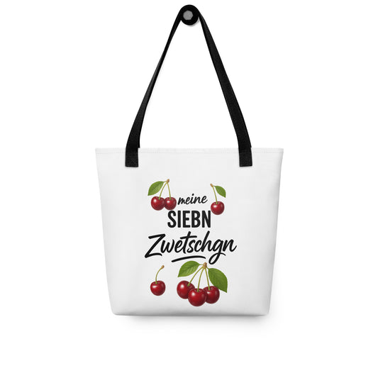 Meine Siebn Zwetschgn – Stoffbeutel
