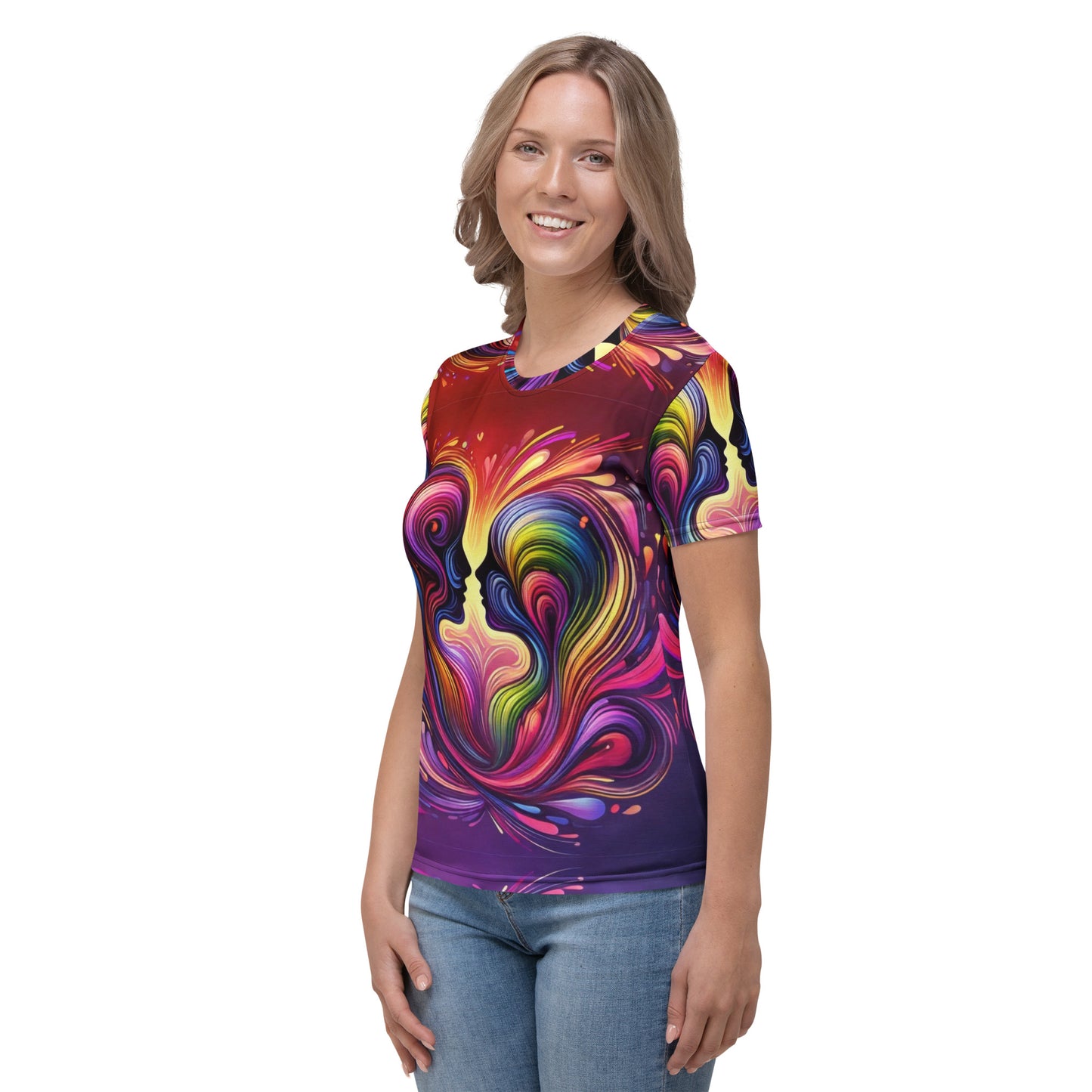 Soul Flow Girls Full Print Tee