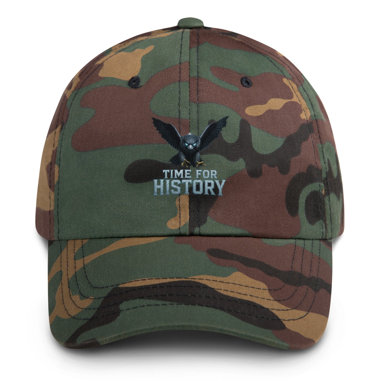 Time for History – Black Wings Linz Dad Hat | ICEHL 2026