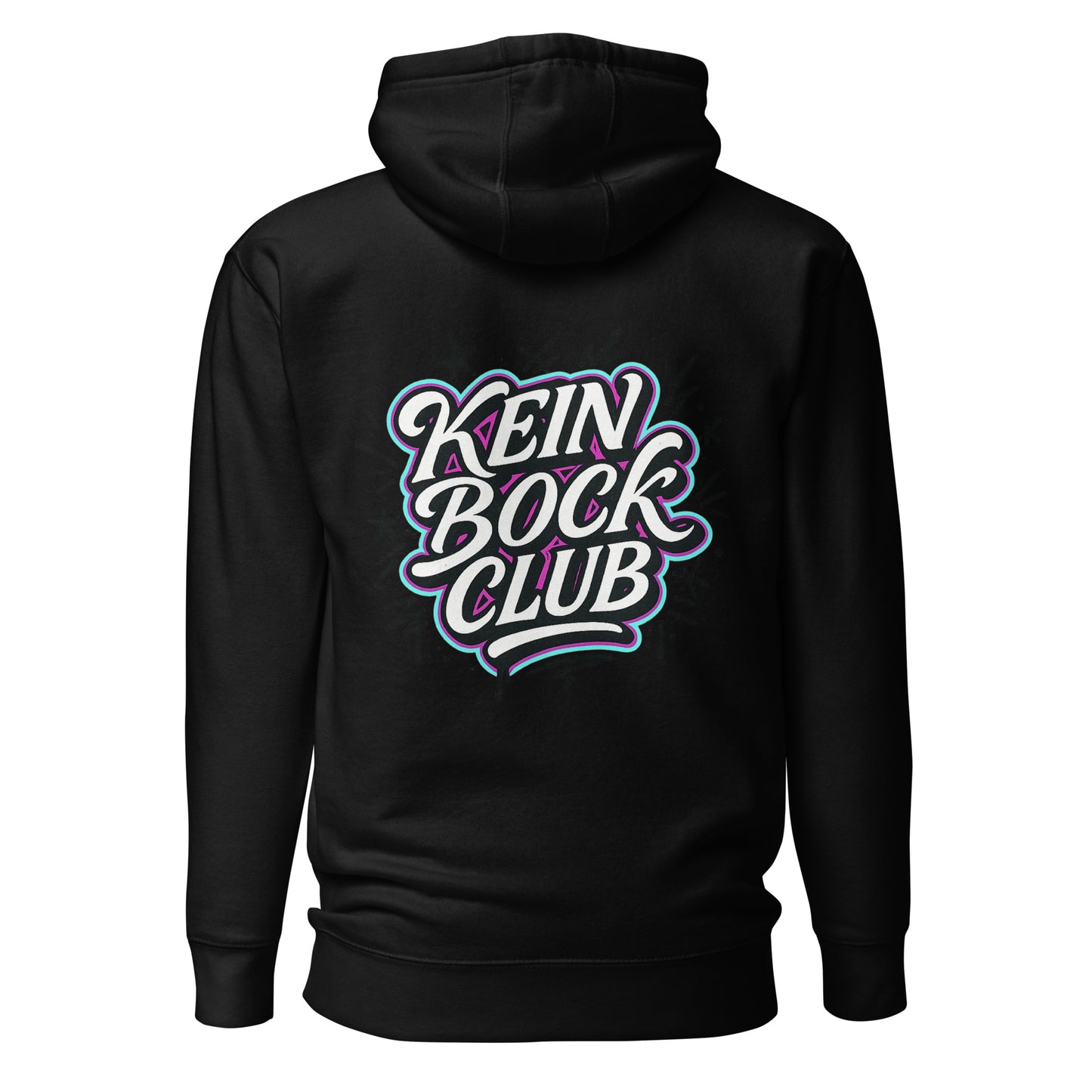 Kein Bock Club – Unisex Hoodie Backprint