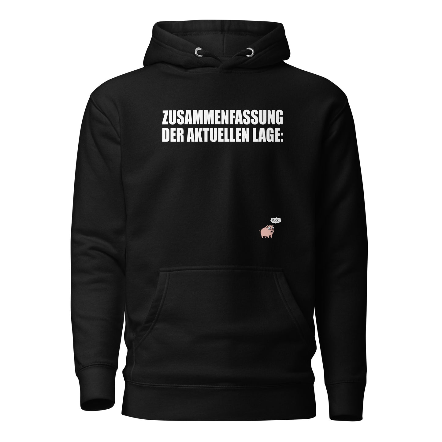 Zusammenfassung der aktuellen Lage - Unisex Hoodie