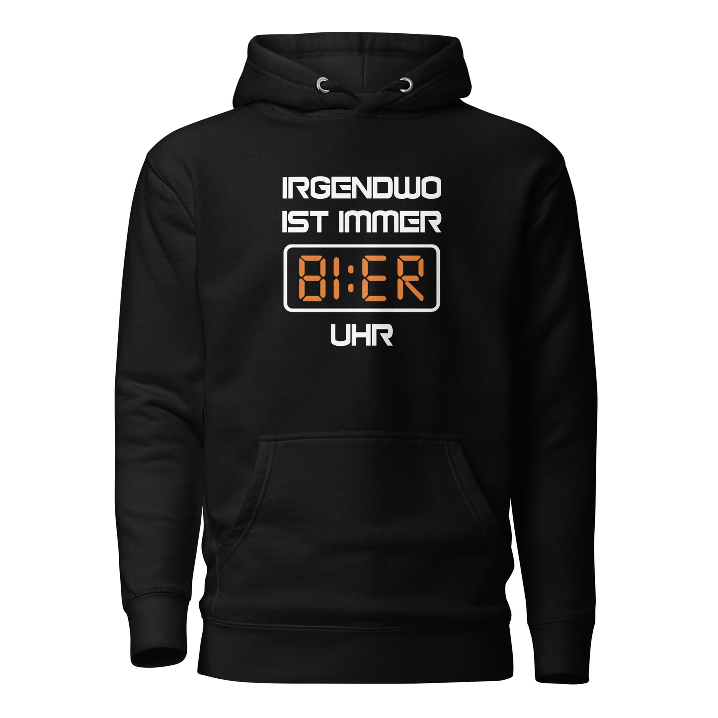 Irgendwo ist immer Bier Uhr – Hoodie