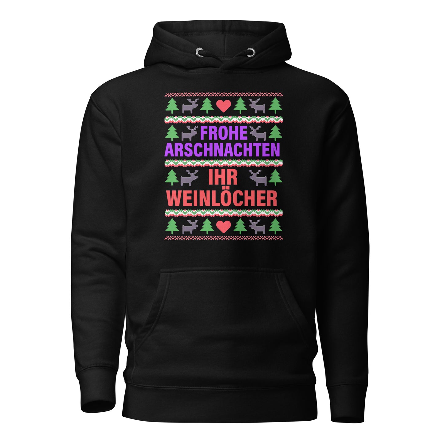 Frohe Arschnachten – Unisex Hoodie