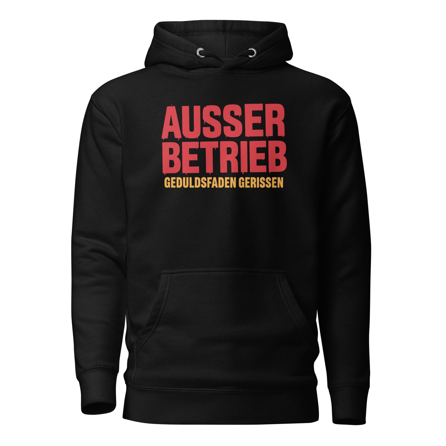 Außer Betrieb – Geduldsfaden gerissen Unisex Hoodie