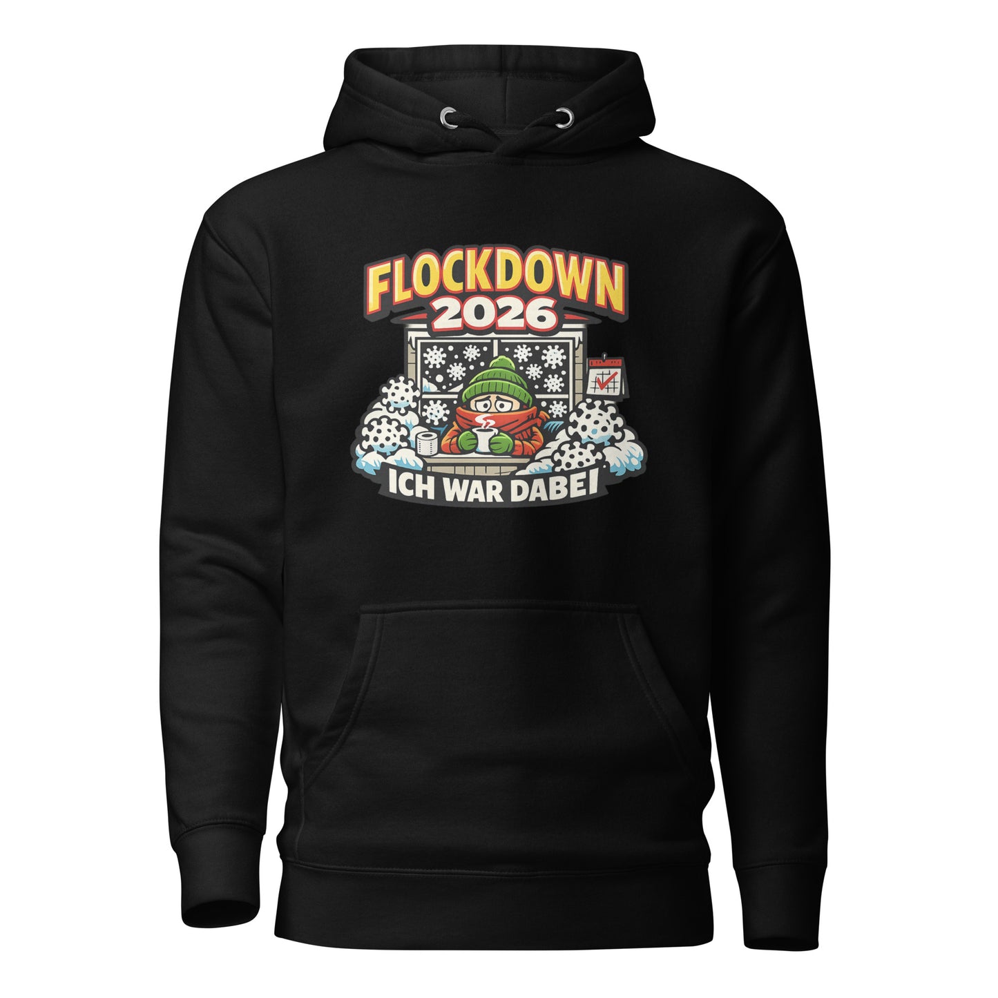 Flockdown 2026 – Ich war dabei – Unisex Hoodie