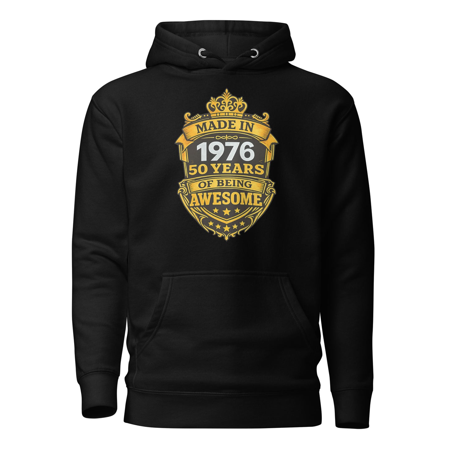 Made in 1976 – 50 Years of Being Awesome – Unisex Hoodie