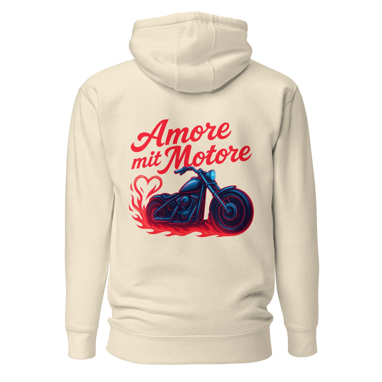 Amore mit Motore – Backprint Hoodie