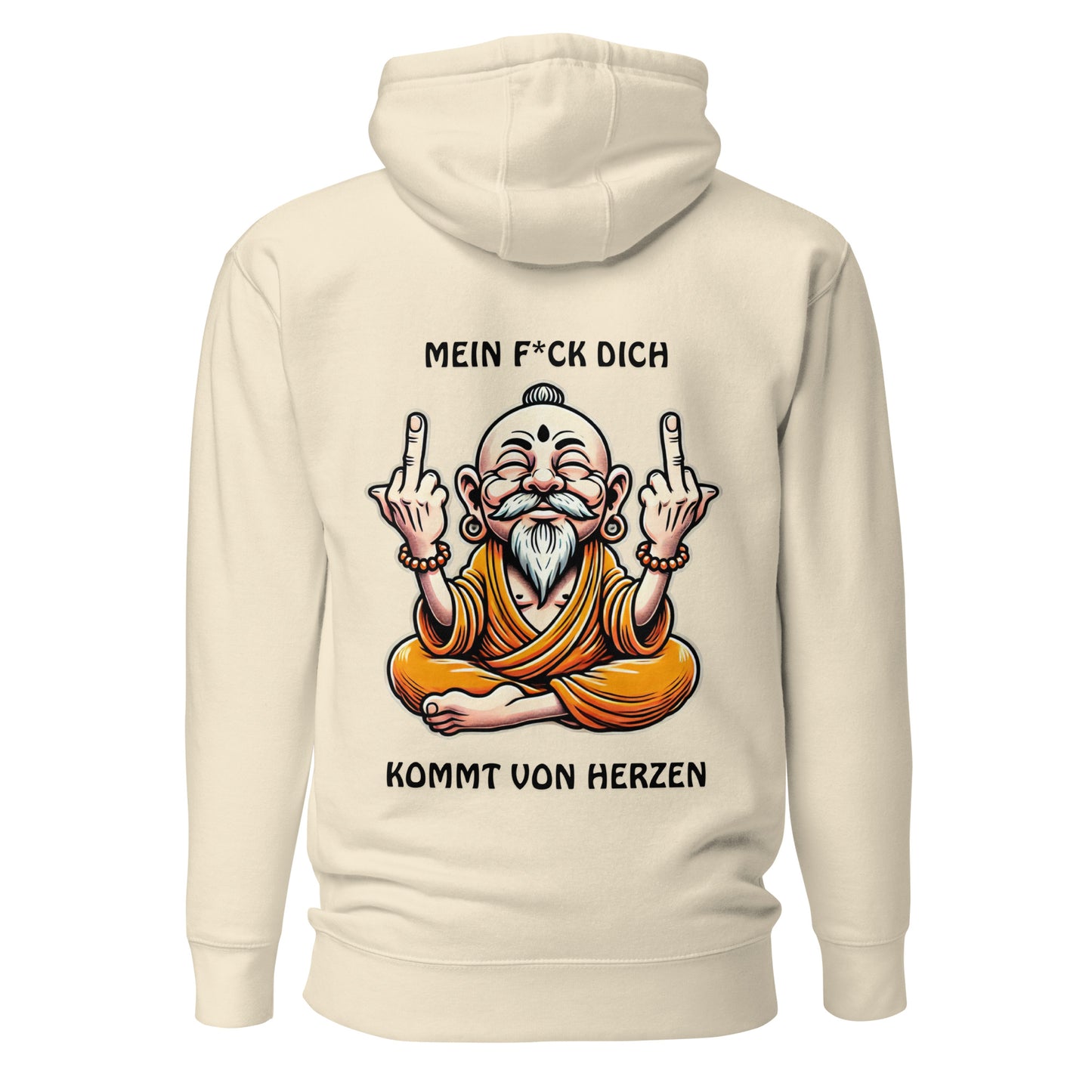 „Mein F*ck Dich kommt von Herzen“ – Meister Stinkmudra™ Hoodie