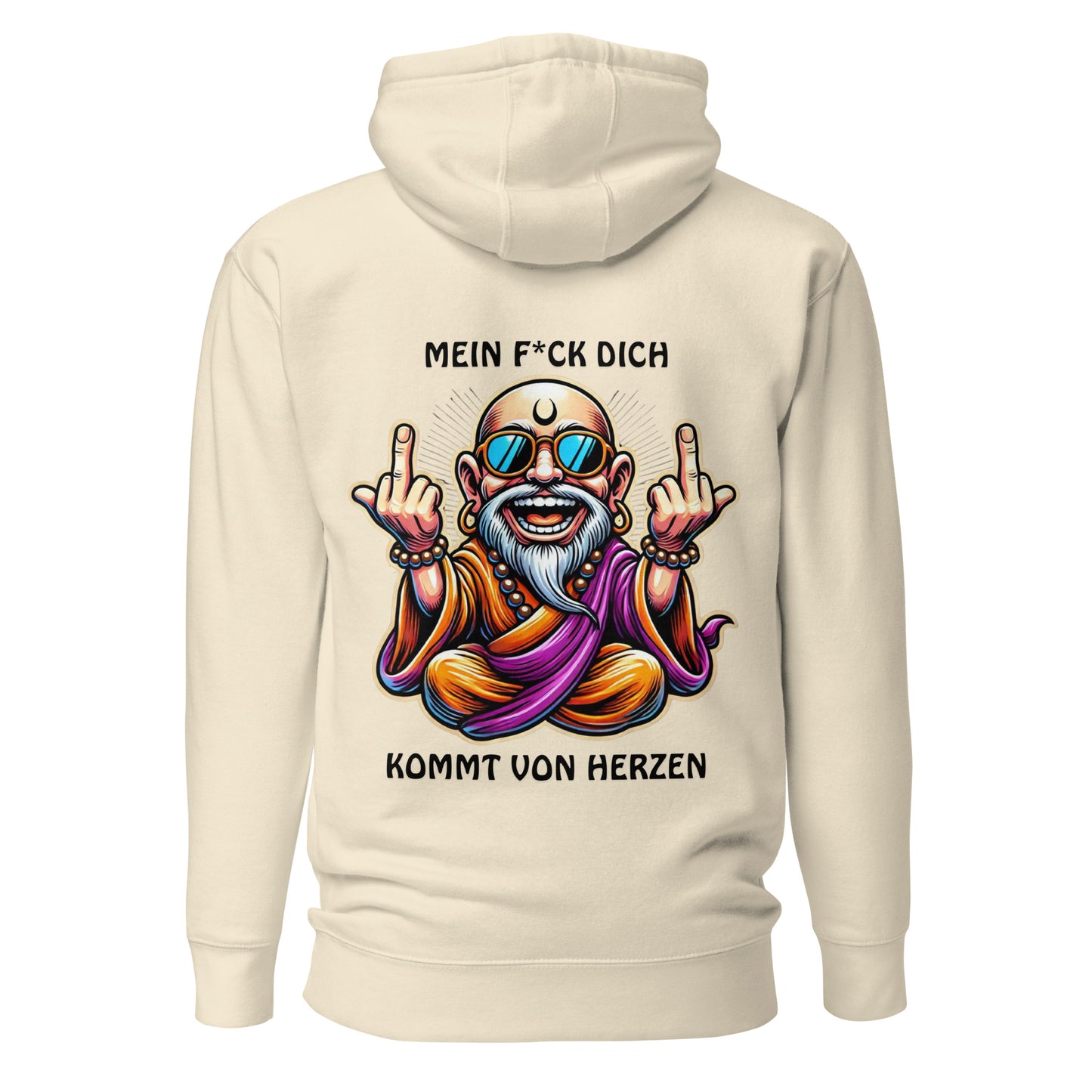 „Mein F*ck Dich kommt von Herzen“ – Guru ZENsation™ Hoodie