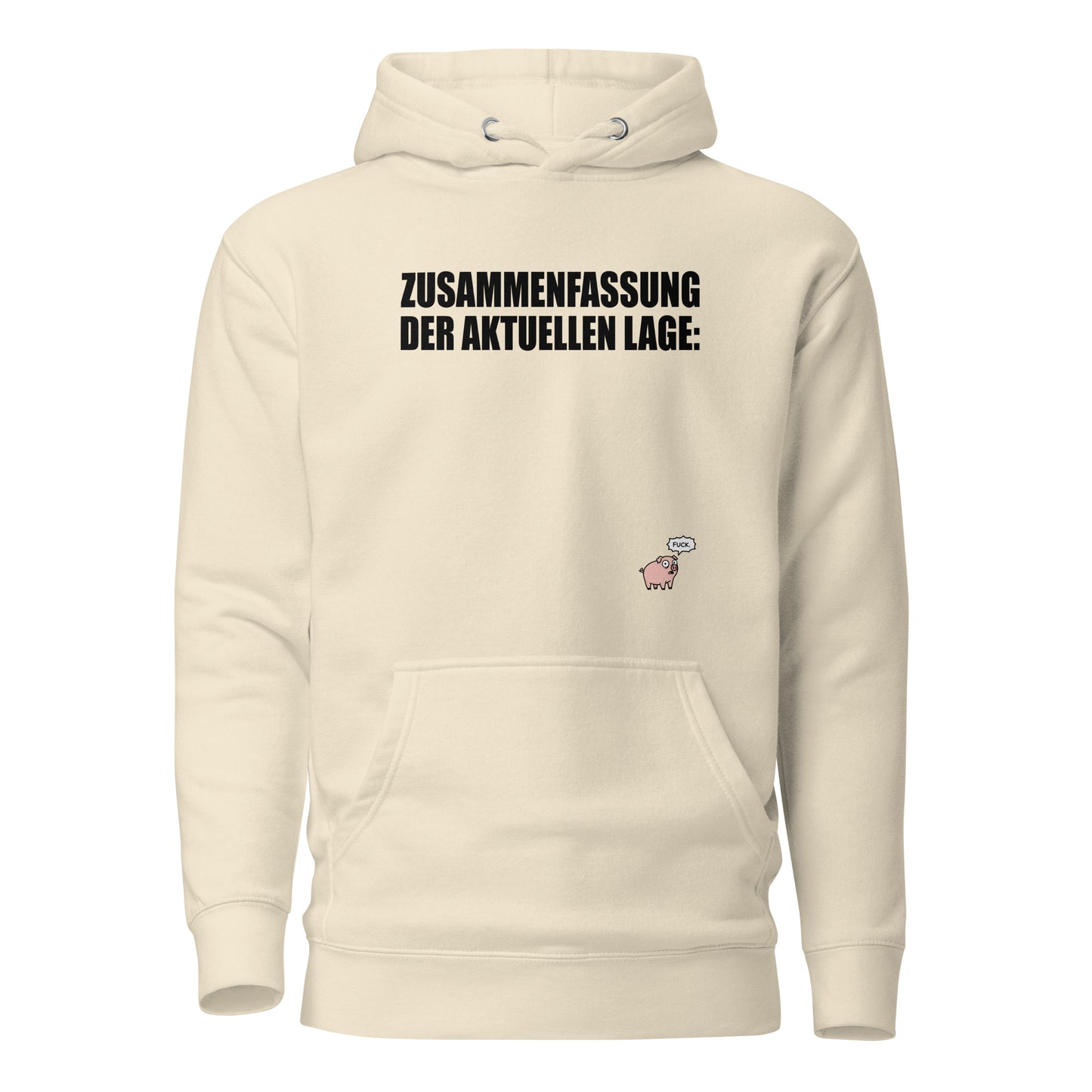Zusammenfassung der aktuellen Lage - Unisex Hoodie