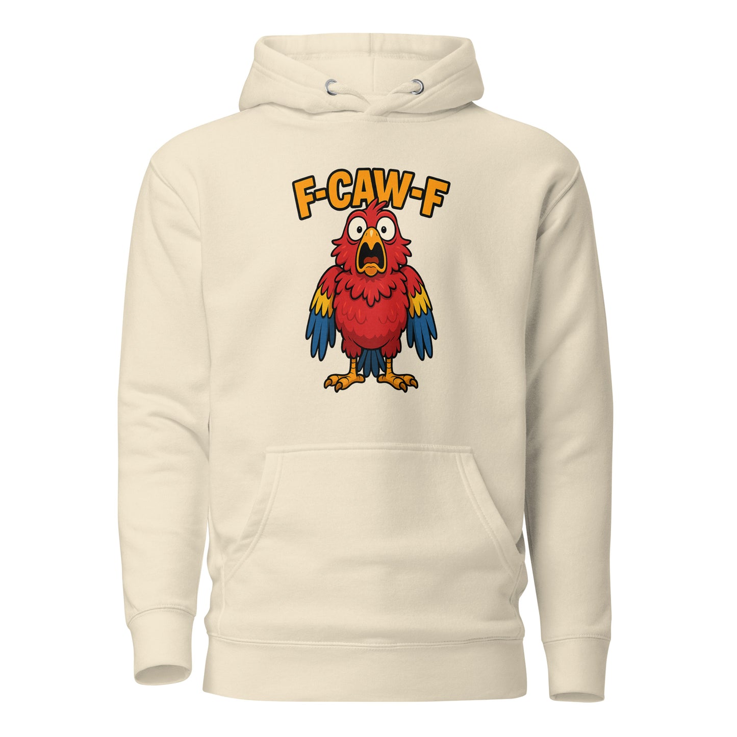 F-CAW-F – Schockierter Papagei – Hoodie