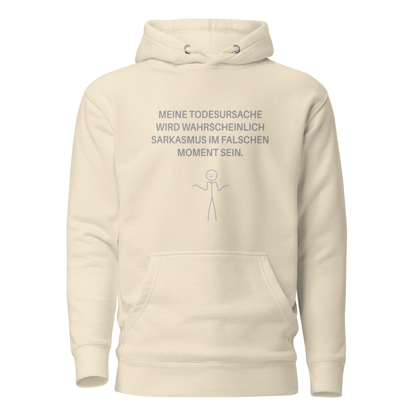 Meine Todesursache: Sarkasmus – Hoodie