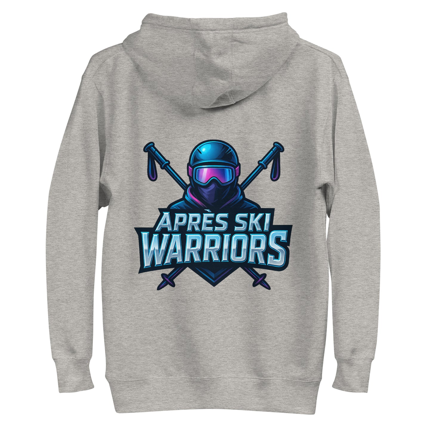 Après Ski Warriors – Backprint Hoodie für Party-Teams