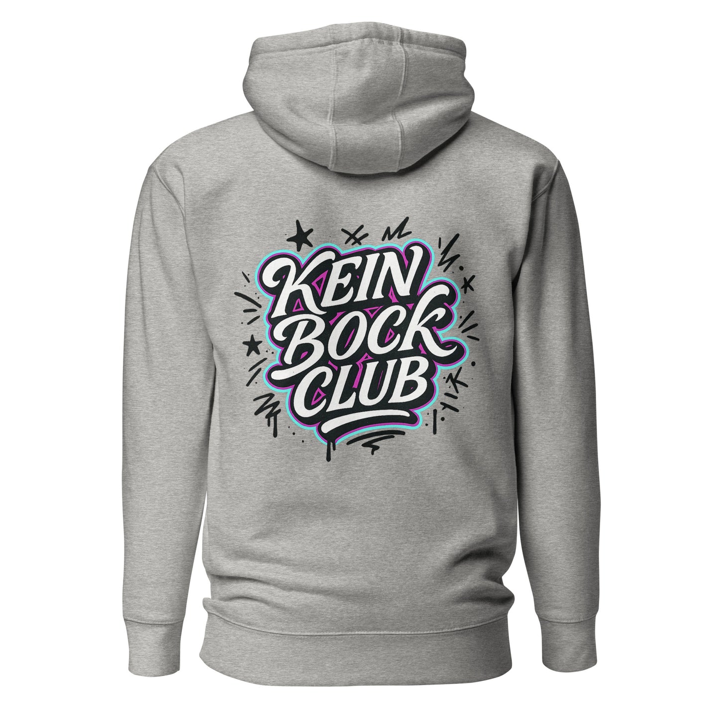 Kein Bock Club – Unisex Hoodie Backprint