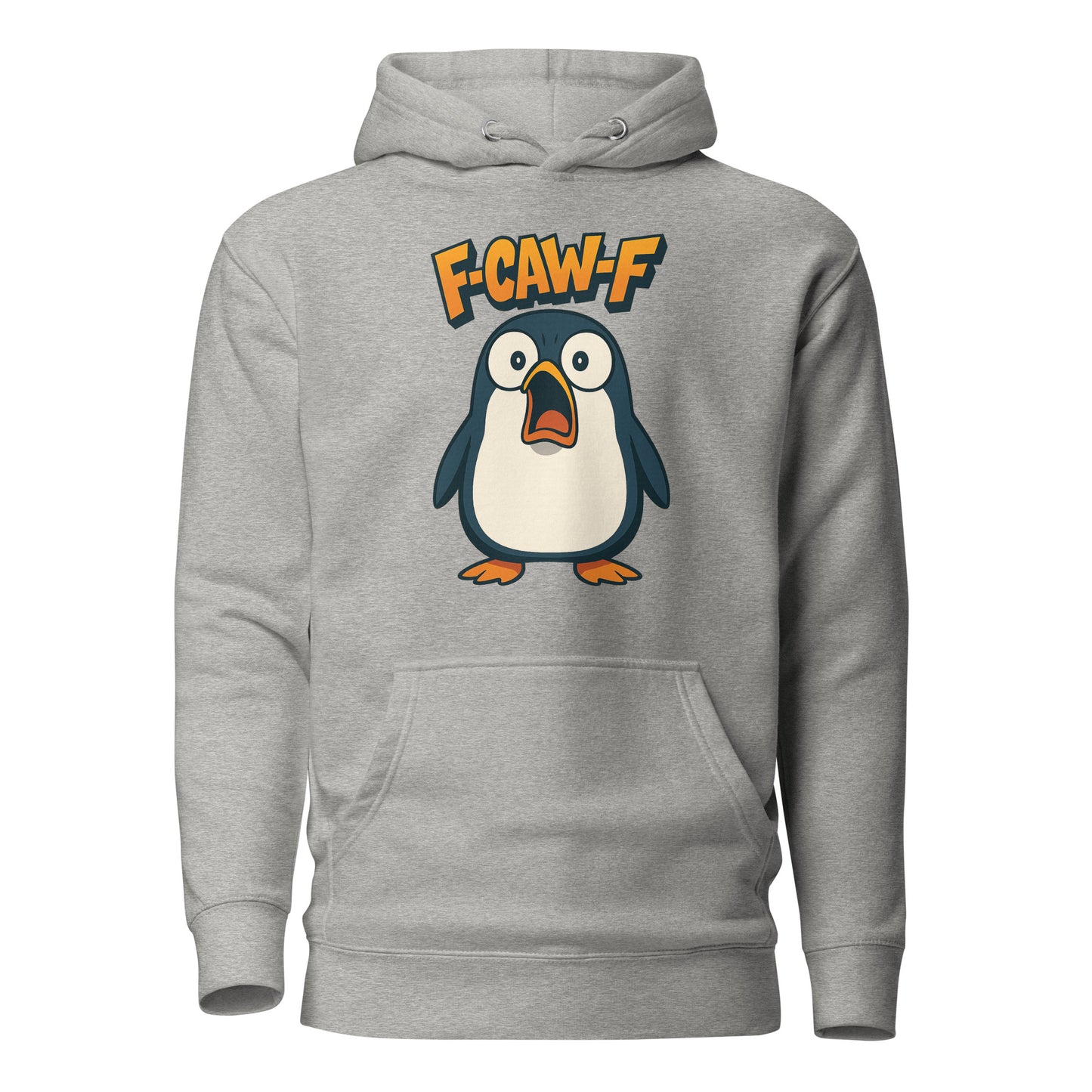 F-CAW-F – Schockierter Pinguin – Hoodie