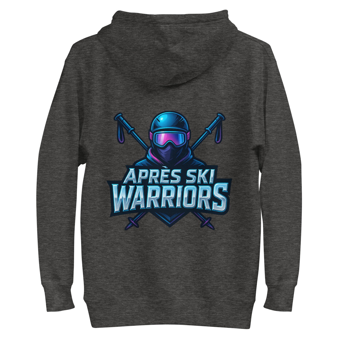 Après Ski Warriors – Backprint Hoodie für Party-Teams