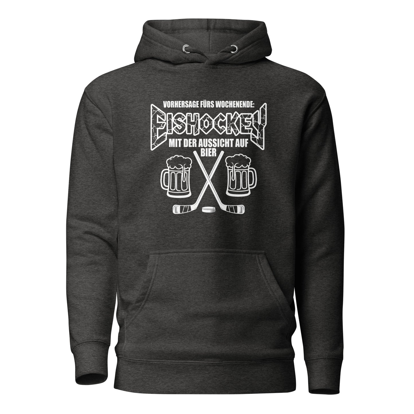 Vorhersage fürs Wochenende: Eishockey & Bier - Unisex Hoodie