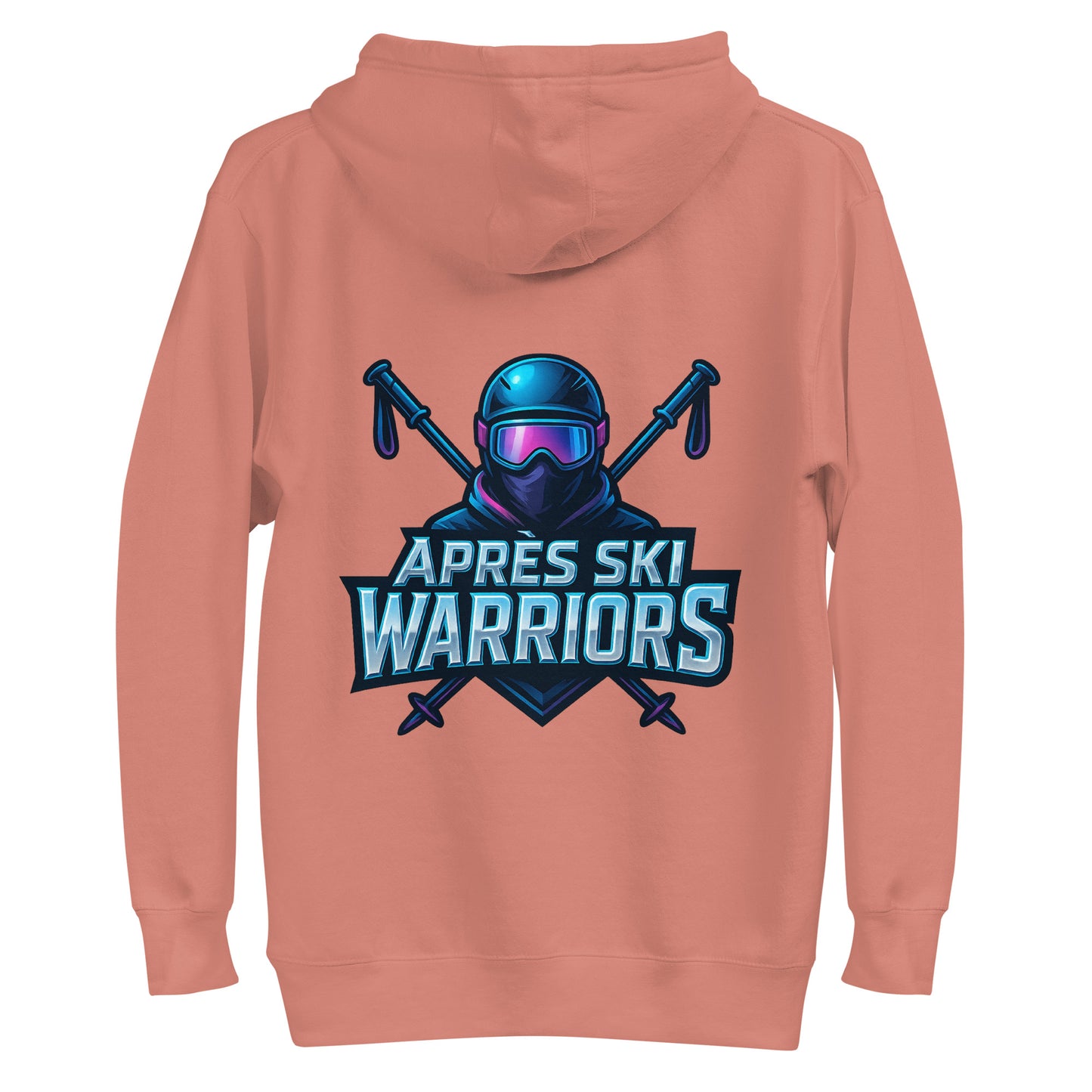 Après Ski Warriors – Backprint Hoodie für Party-Teams