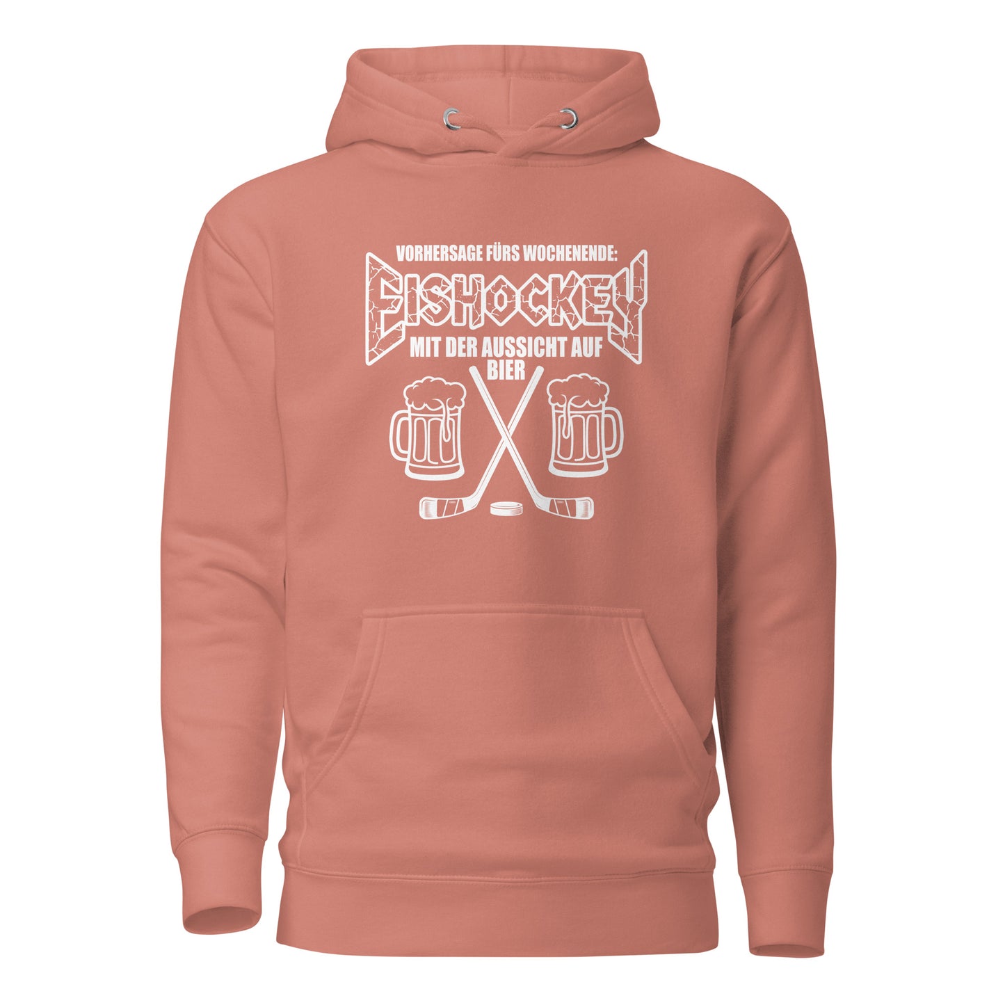 Vorhersage fürs Wochenende: Eishockey & Bier - Unisex Hoodie
