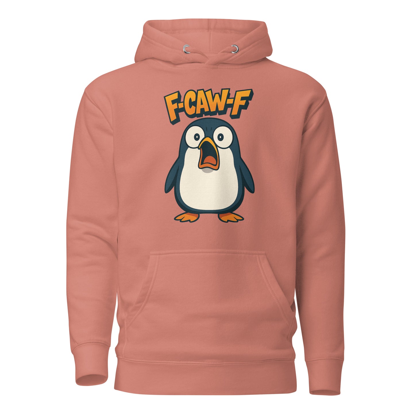 F-CAW-F – Schockierter Pinguin – Hoodie