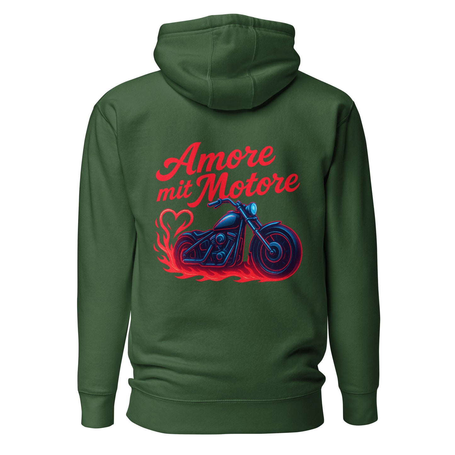 Amore mit Motore – Backprint Hoodie